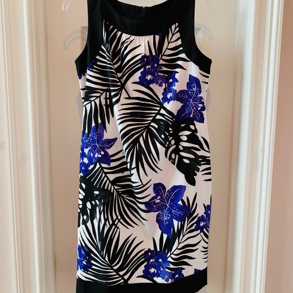 GORGEOUS MULTICOLORED SHEATH DRESS SIZE 10 - Picture 10 of 13